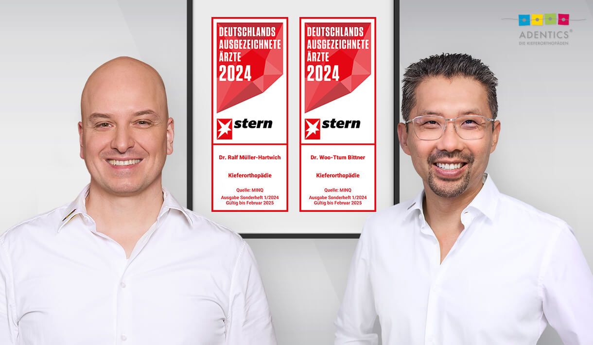 TOP Orthodontists 2024: Dr. Bittner and Dr. Müller-Hartwich again awarded the stern award!
